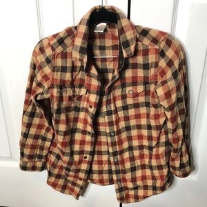 Gymboree Plaid Button-Up Shirt, Size 12